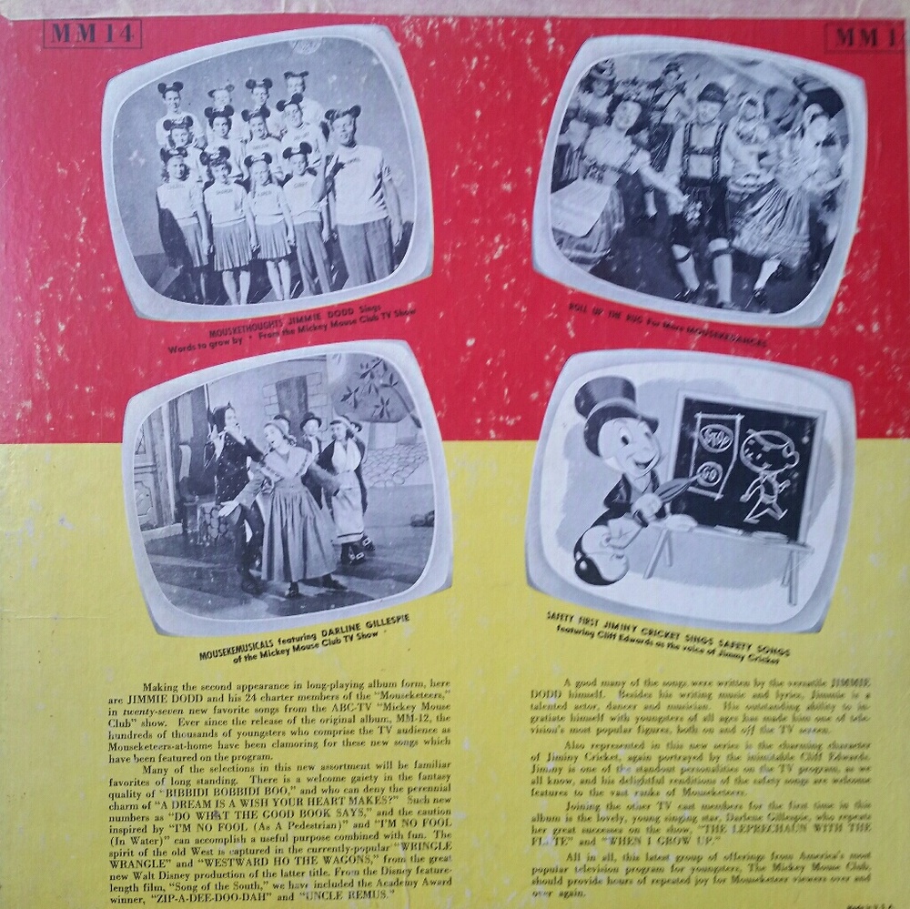 ONLY TODAY: Walt Disney Mickey Mouse Club Record